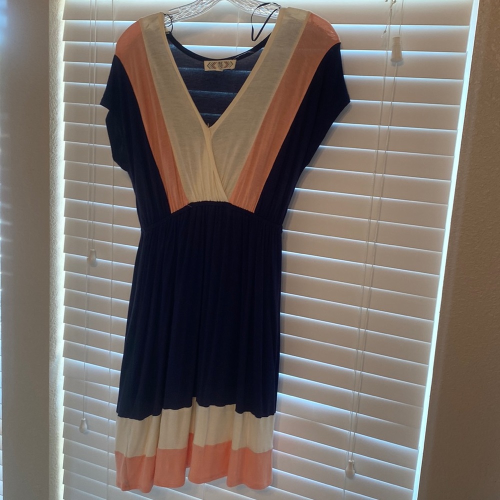 Pink rose dress